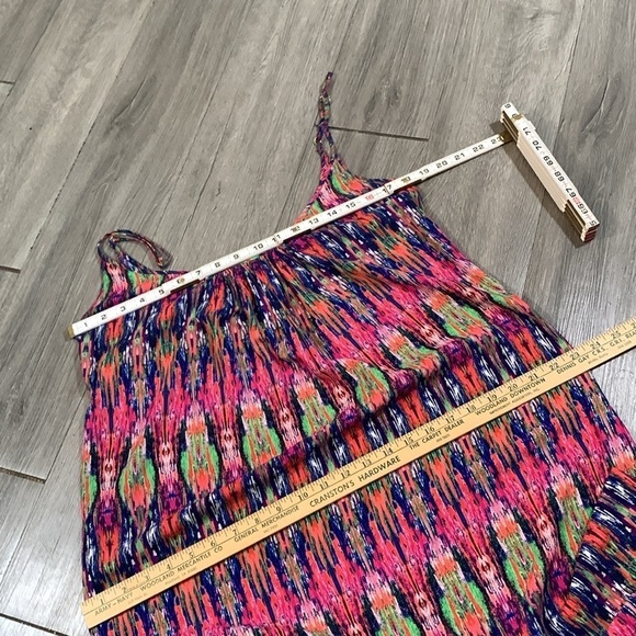 Tommy Bahama Multicolor Spaghetti Adjustable Strap Slip-on Beach Dress size L - Picture 10 of 10